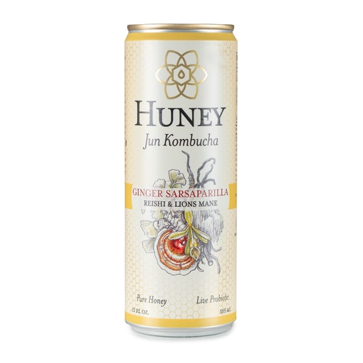 Huney Jun Kombucha- 12oz Ginger Sarsaparilla